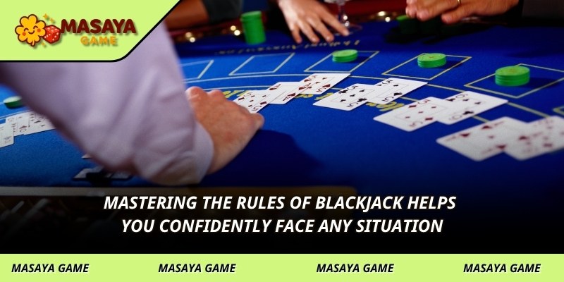 Mastering the rules of blackjack helps you confidently face any situation