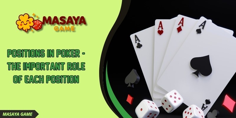Poker positions