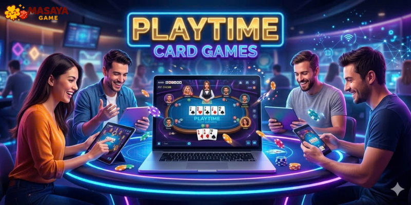 PLAYTIME Card Games refers to a digital gaming category
