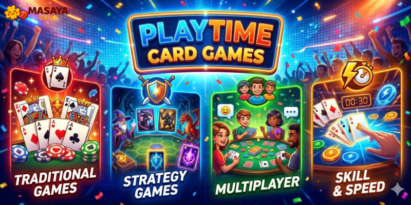Wide Selection of Card-Based Entertainment
